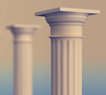 Дорический ордер колонны