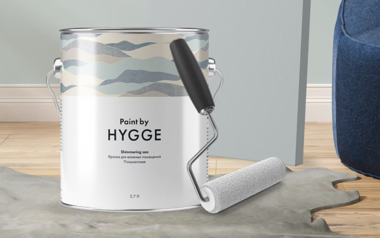 Краска Hygge SHIMMERING SEA Полуматовая
