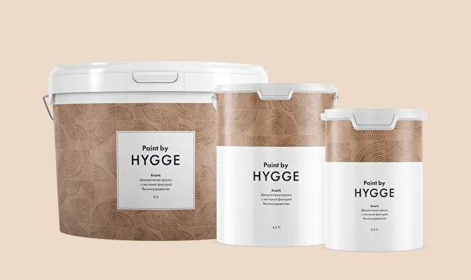Краска Hygge Kvarts матовая с песчаной фактурой